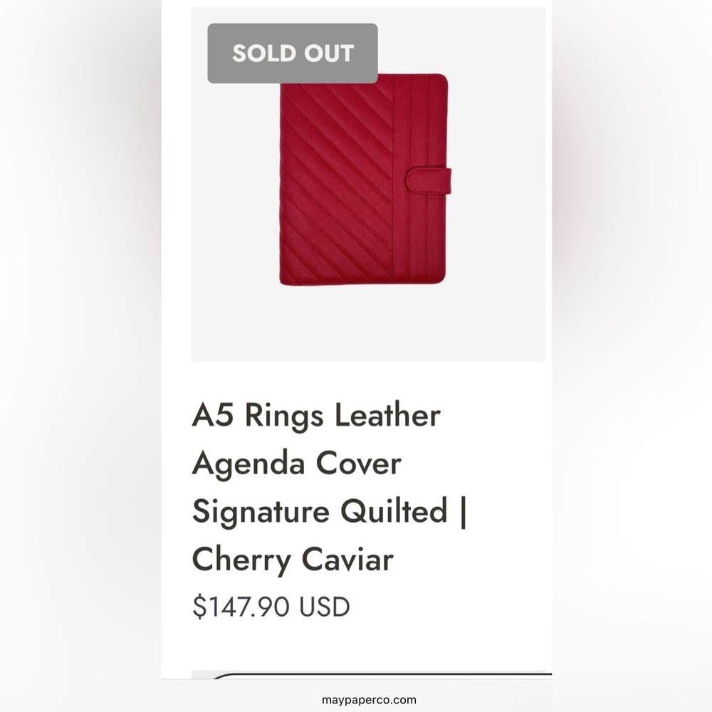 Mini Hp Leather Agenda Cover - Picture 10 of 11